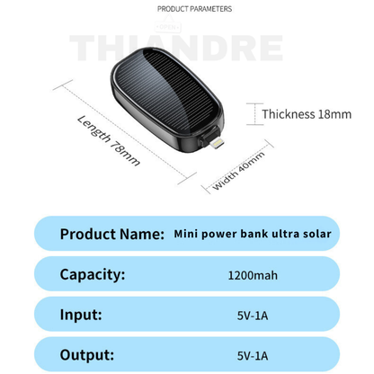 MINI POWER BANK ULTRA SOLAR