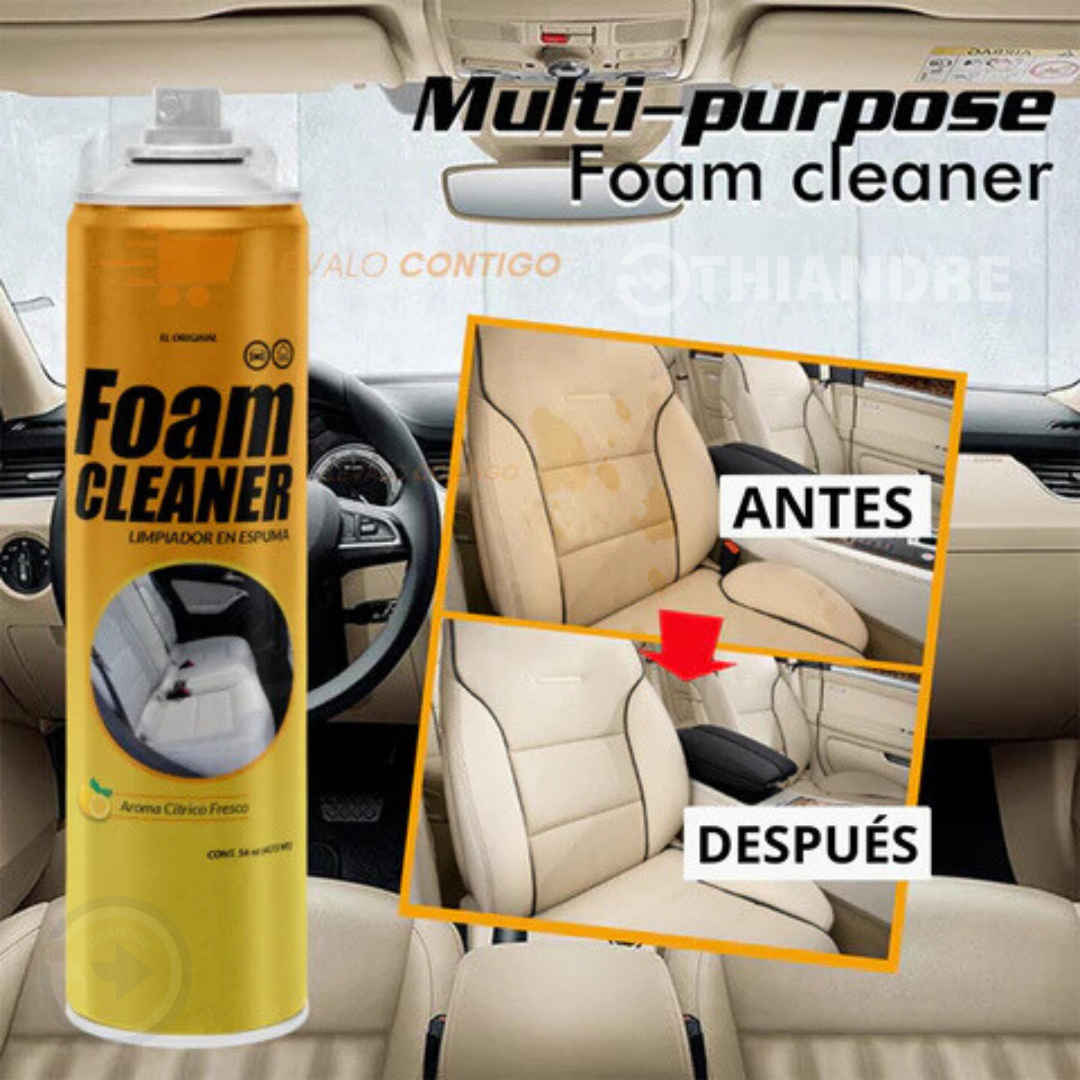 Foam Cleaner® Espuma de limpieza profunda 2X1